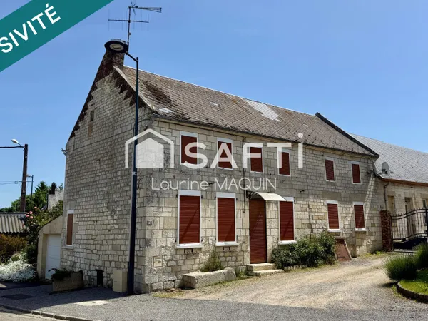 Maison en pierre de commodité de plain pied