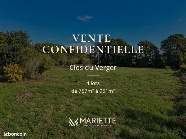 Terrain 757 m² TREGUNC