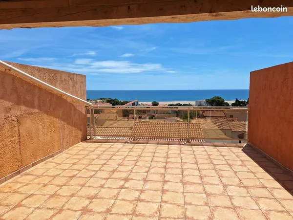 Maison vue mer à Saint Pierre la mer