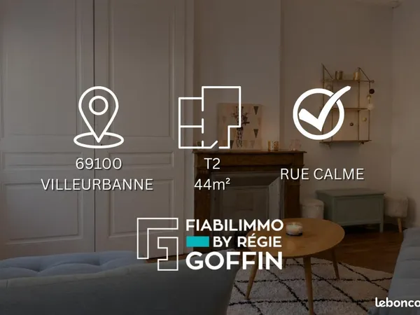 Appartement 2 pièces 44 m²