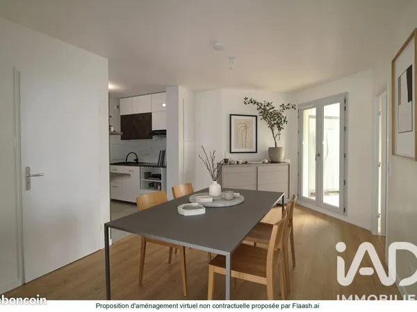 Appartement 2 pièces 39 m²
