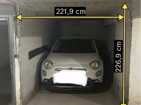 Place de parking en sous sol centre de Beaulieu sur mer