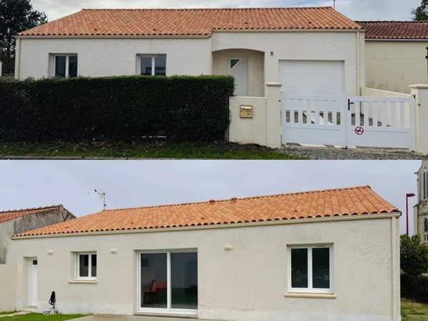 🏡 GROSBREUIL Centre - MAISON DE PLAIN-PIED ENTIÈREMENT RÉNOVÉE - 96 m² + Garage 19 m² - 3 CHAMBRES -