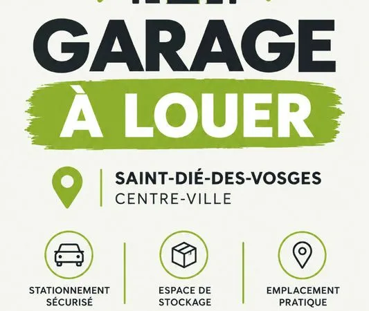 Parking/box SAINT DIE DES VOSGES