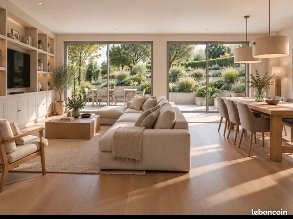 SAINT-GERMAIN-EN-LAYE - Terrain avec permis de construire - Projet de maison de 130 à 180 m²