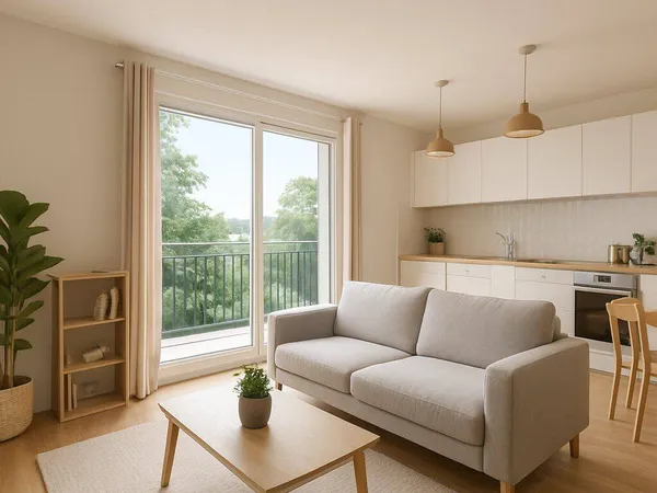 Appartement 2 pièces 48 m²