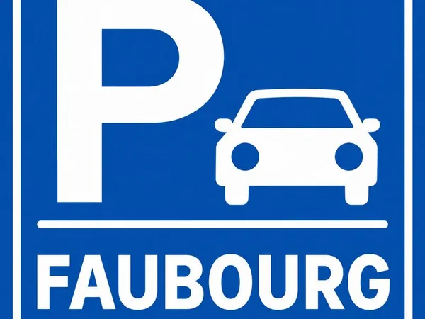 Parking proche faubourg des 3 maisons