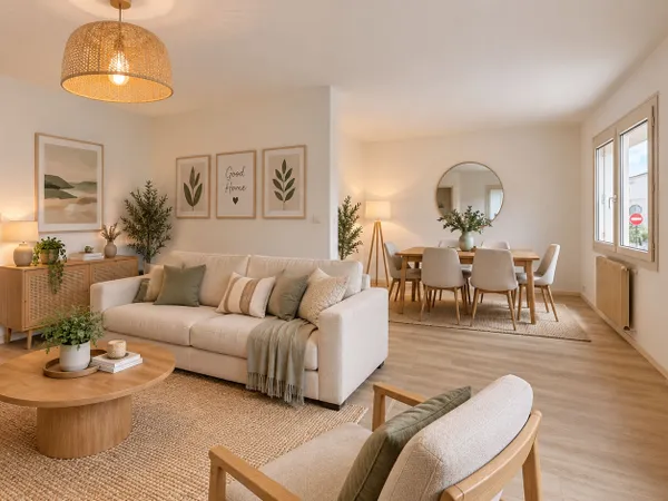 Appartement T3 avec cave et garage et balcon Les Sables d'Olonne