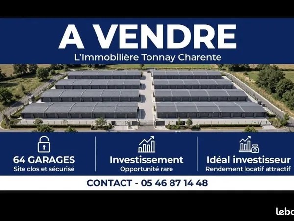 Parking/box 1700 m² Rochefort
