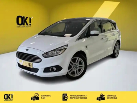 Ford S-Max titanium 7 places car play cam