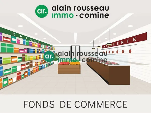 Fonds de commerce 350 m²