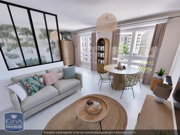 Appartement 1 pièce 46 m²