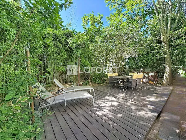 Appartement T3 avec jardin 120m²