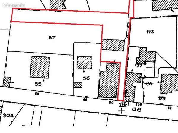 Vends terrain 1000m²