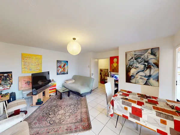 APPARTEMENT T3 VENDU LOUE AVEC BALCON ET PARKING