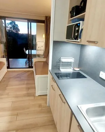 Appartement meublé Golfe de St Tropez, en rez de jardin, 1 chambre