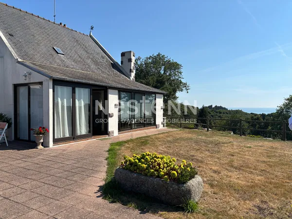 Maison à Plouezec, à pied de la plage, vue dégagée sur la verdure et la mer - 4 Chambres, 125 m²