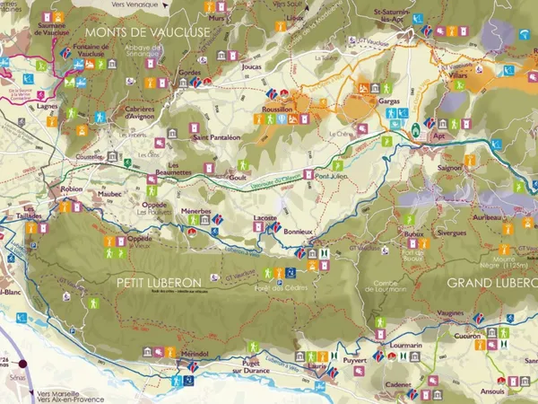 Terrain À Bâtir 400 m² viabilisé à vendre à Gargas (84400) - Luberon - 80 000 €