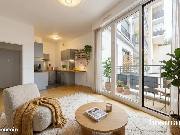 Appartement 2 pièces 37 m²