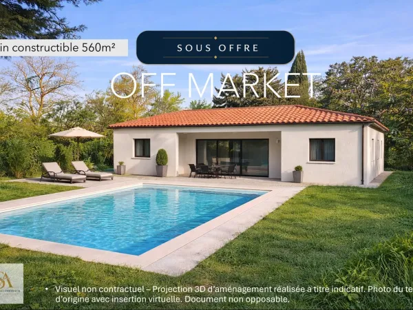 Terrain 560 m²