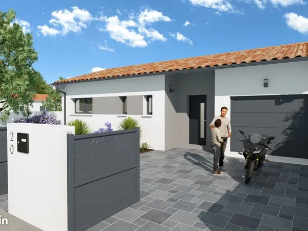 Projet de construction d'une maison 108 m² avec terrain à CHAURAY (79)