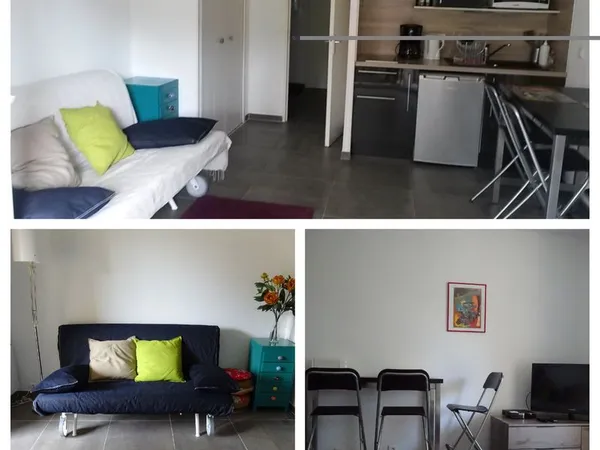 Studio meublé avec coin nuit à La Ciotat