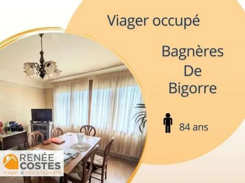 Viager occupé - H83 ans - BAGNERES DE BIGORRE (65200)