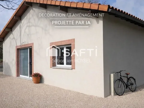 Charmante maison rénovée à proximité du centre de Rieumes