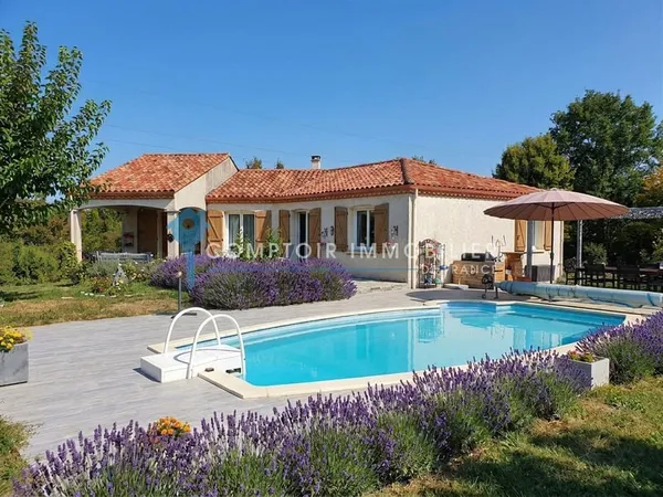 PROCHE LE VIGAN : VILLA PLAIN PIED 3 CHAMBRES SUR TERRAIN 30