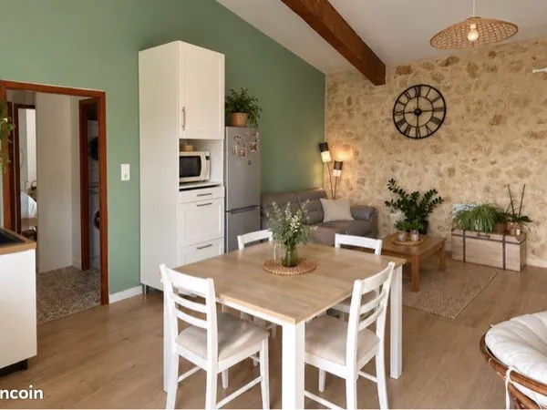 Maison avec jardin - 2 chambres