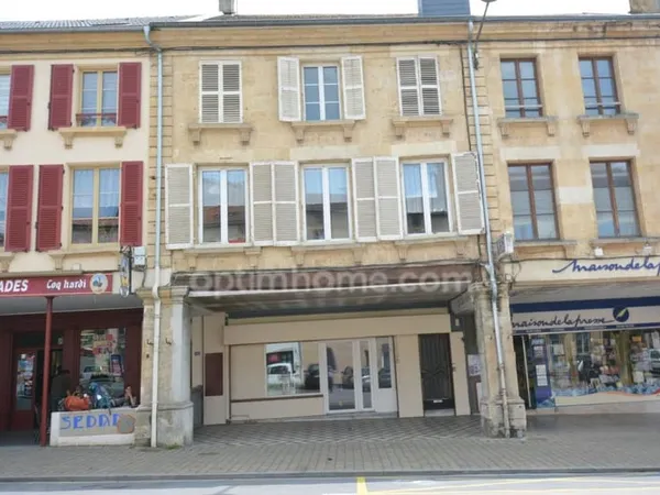 EXCLUSIVITÉ - STENAY CENTRE - VASTE APPARTEMENT SUR PLUSIEURS NIVEAUX AVEC GRANDE SURFACE EN REZ-DE-