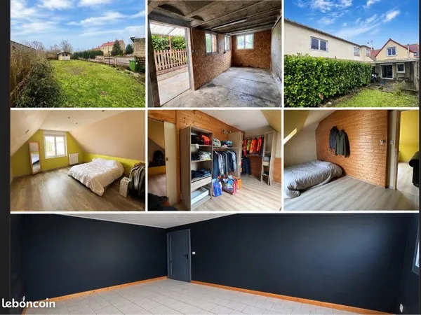 Maison de 136 m² avec jardin, terrasse et dépendances - 4 chambres, possibilité 5