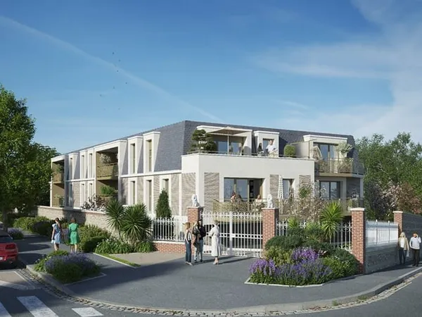 Appartement avec loggia et ascenseur - FONTAINE LA MALLET