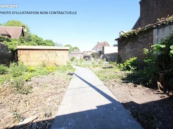 Terrain 700 m² Tourcoing