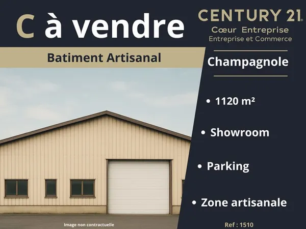 Entrepôt 1120 m²