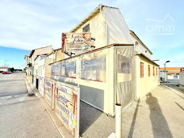 Immeuble de rapport 300 m² – Local commercial divisible  + habitation