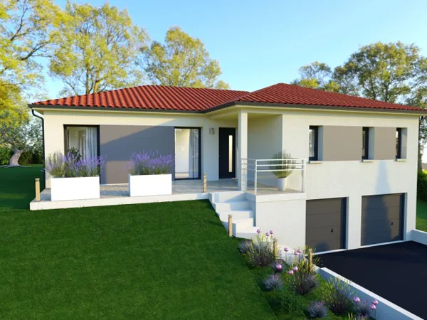 Terrain + maison 105 m²