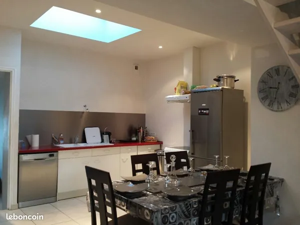 Maison 74m2 avec jardin en bourg