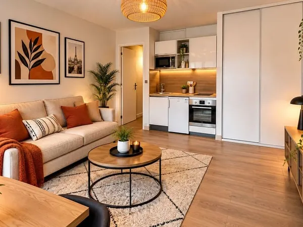Appartement 1 pièce 29 m²