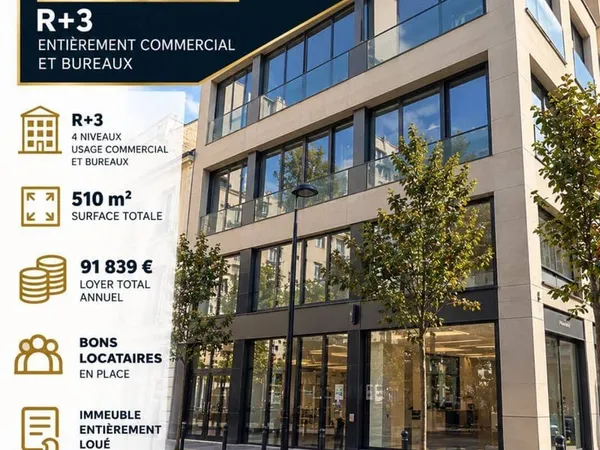 Immeuble 510 m²