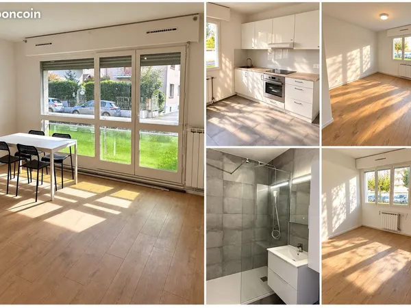 Aix-les-Bains - T3 meublé de 66 m² entièrement rénové, quartier Liberté