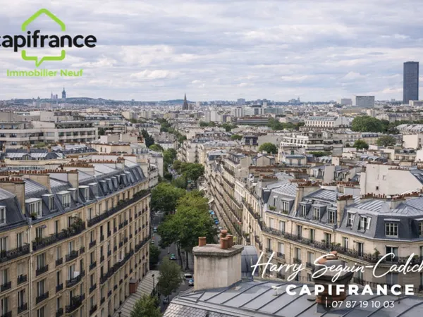 Appartement à vendre 4 pièces PARIS (75)