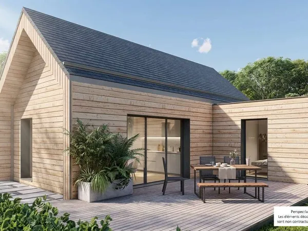Maison 2 pièces 44 m²