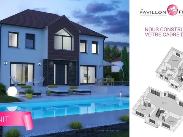 Projet de construction d'une maison 120 m² avec terrain à ROISSY-EN-BRIE (77)