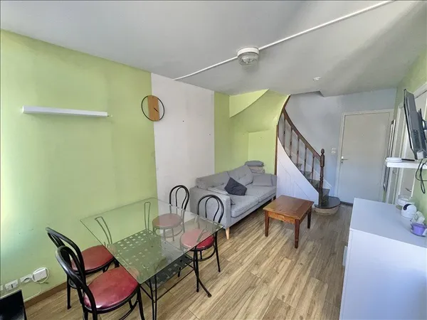 Maison - 60 m2 - 3 pièces - Meublé