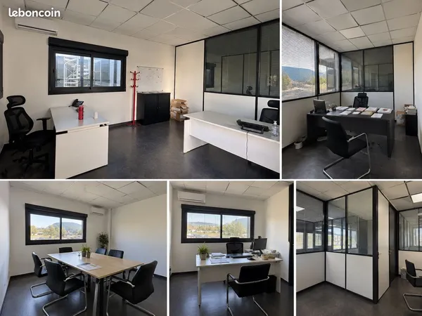 Bureaux 204 m² - Climatisés - Excellent état