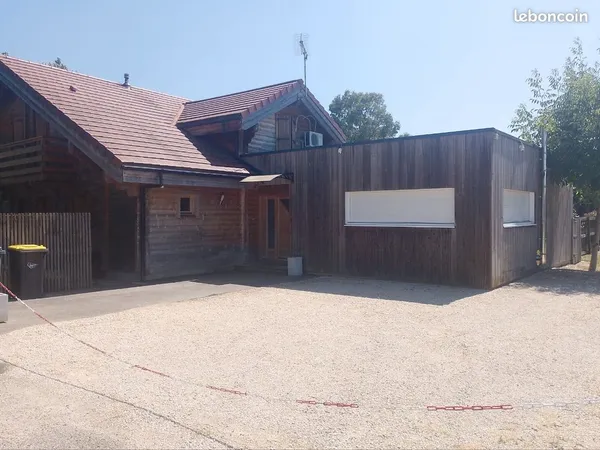 Maison ossature bois plus loft