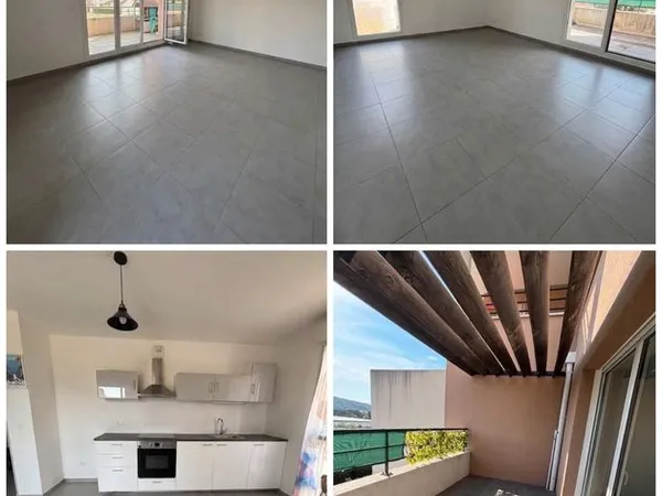 Appartement T3 récent 65 m² avec terrasse, box et place parking privative