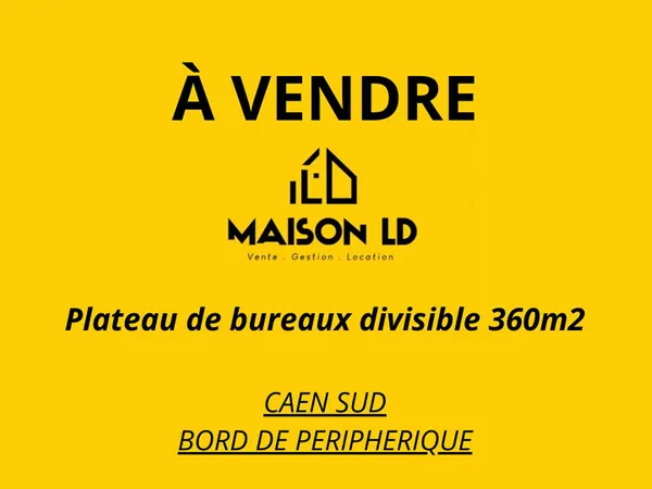 Local 1 pièce 360 m²