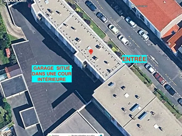 Garage Centre-Ville À l'Angle du Boulevard Lavoisier ➻ Faibles Charges